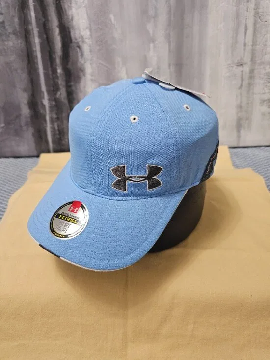 NWT Under Armour Heatgear Blue Womens Cap - One Size - Picture 2 of 6